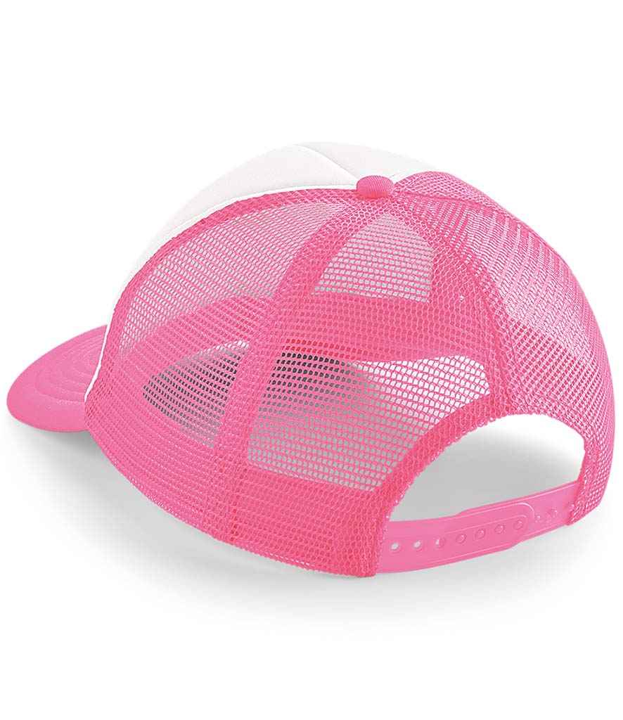 Fluorescent Pink/White