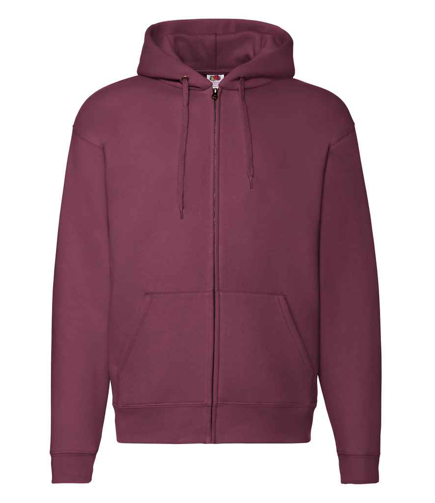Fruit of the Loom Premium Zip Hooded Sweatshirt SSE16 – Fire Label