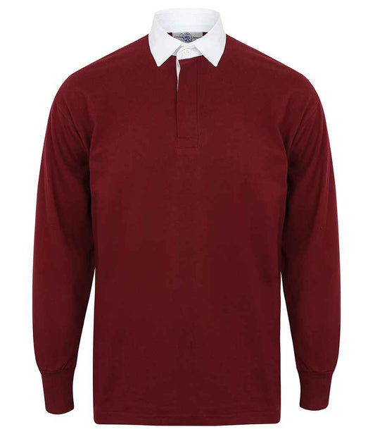 Deep Burgundy/White