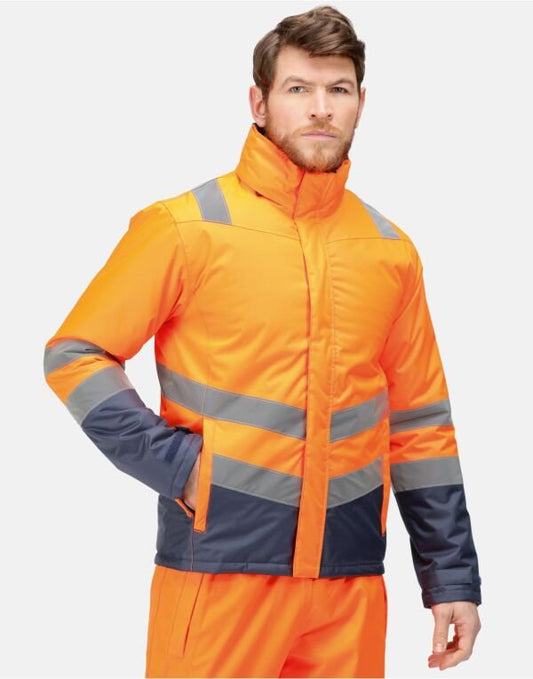 Hi Vis Orange/Navy